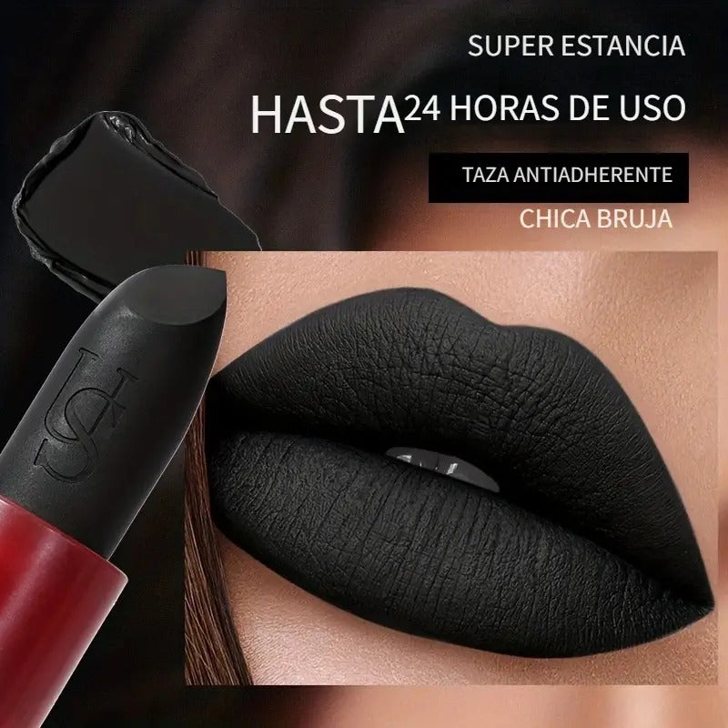 Black Matte Waterproof Lipstick