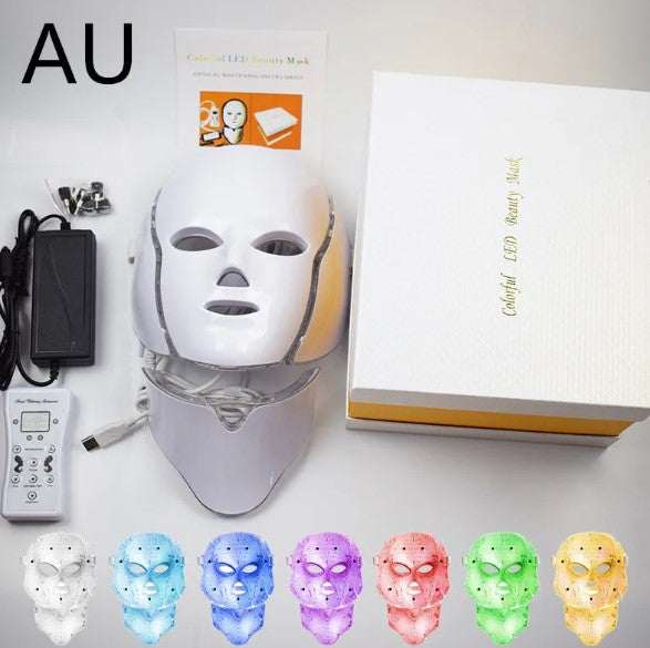 Seven Color LED Light Beauty Mask