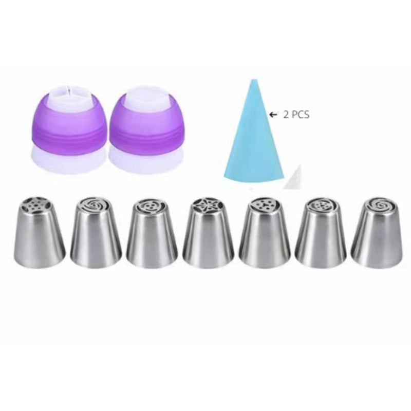27-Piece Russian Pastry Tip Set