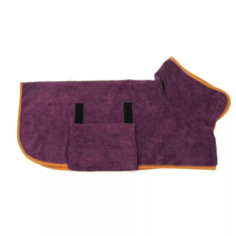 Luxury Pet Bathrobe - Fast Drying Microfiber