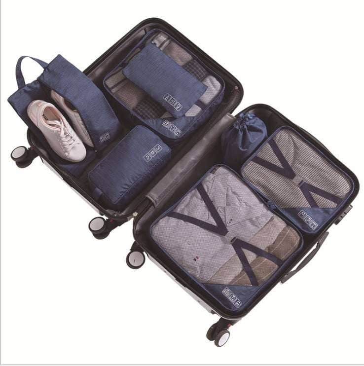Luxury Travel Organizer & Storage Bag Set