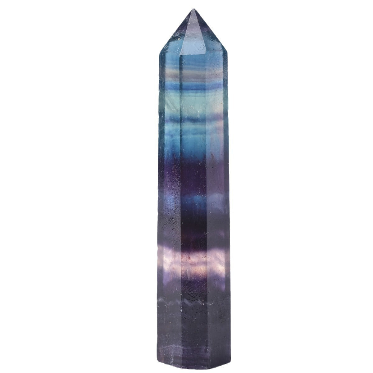 Natural Fluorite Crystal Office Decor Piece