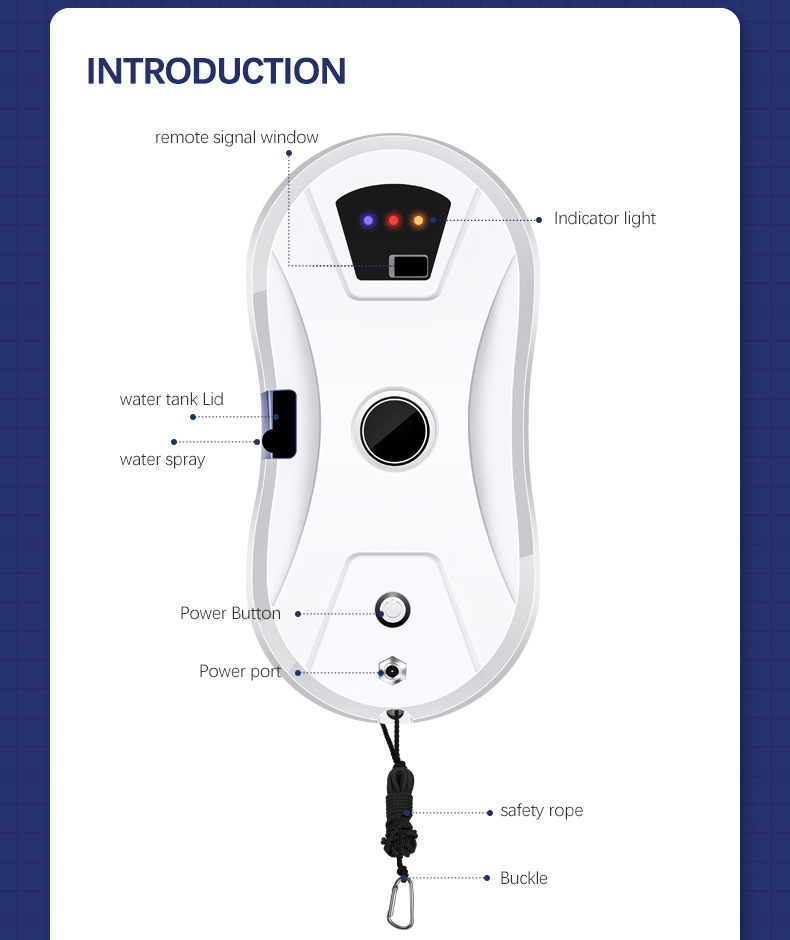 Intelligent Automatic Window Cleaning Robot