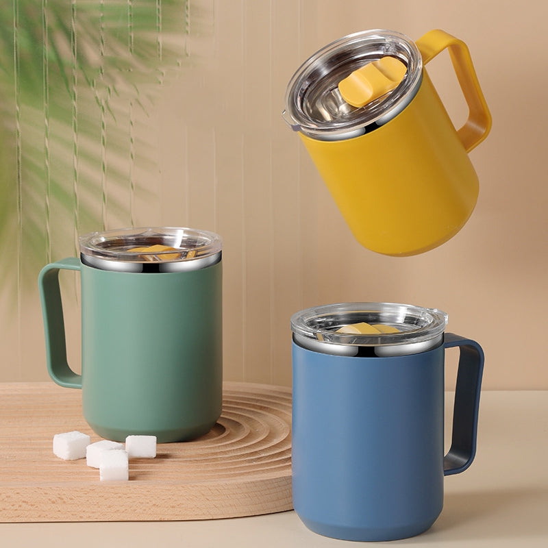 Premium Insulated Stainless Steel Mug with Handle