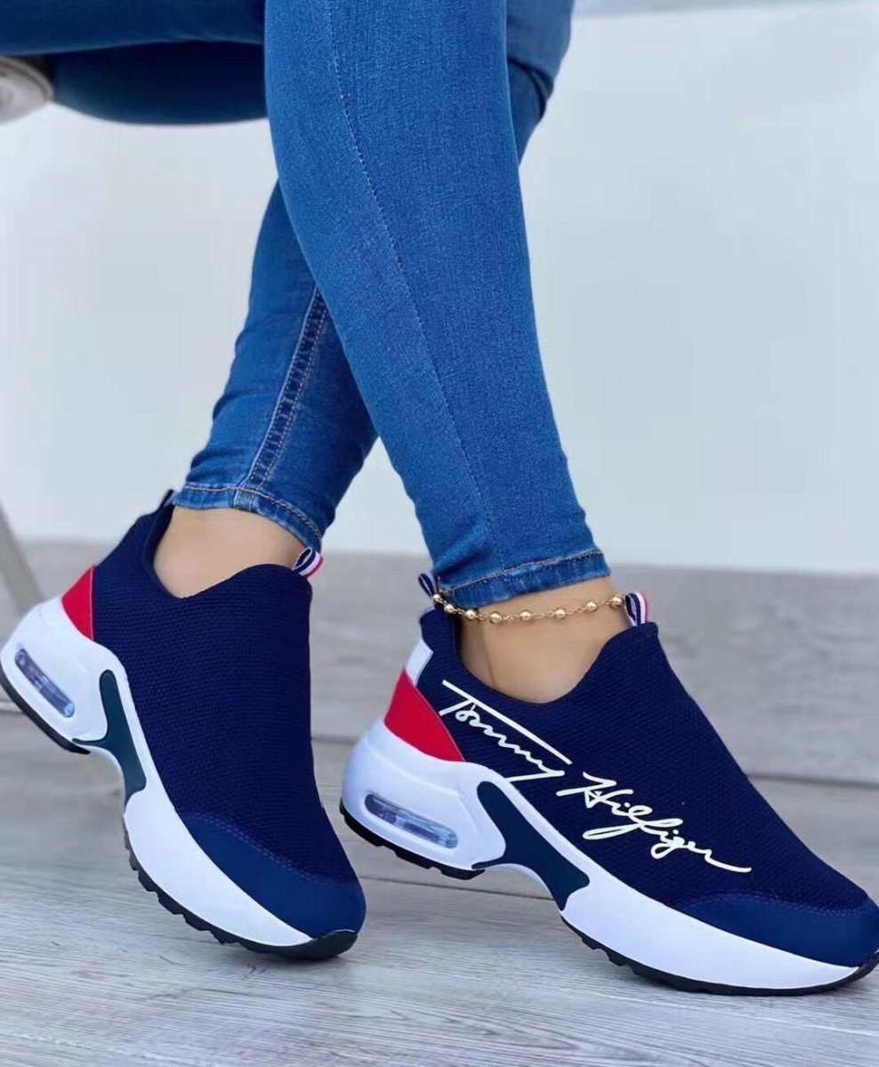 Casual Breathable Wedges Ladies Walking Sneakers | Wow Store - Wow Store