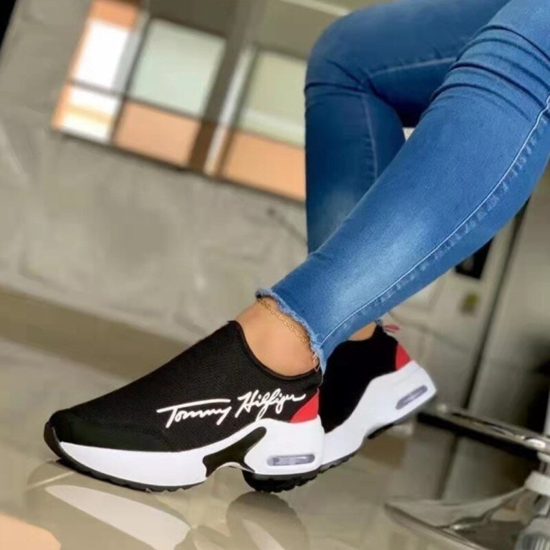 Casual Breathable Wedges Ladies Walking Sneakers | Wow Store - Wow Store