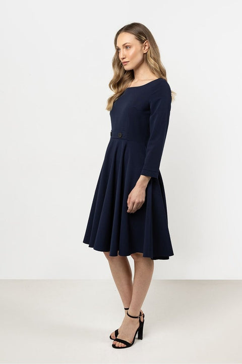 Casual Day Dress for Women - Short Sleeve Lightweight Viscose Blend by Awama | WOW Store - Wow Store