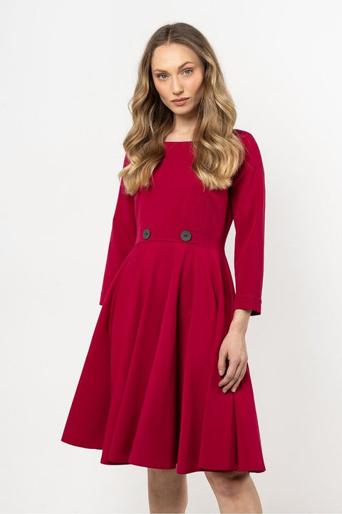 Casual Day Dress for Women - Short Sleeve Lightweight Viscose Blend by Awama | WOW Store - Wow Store