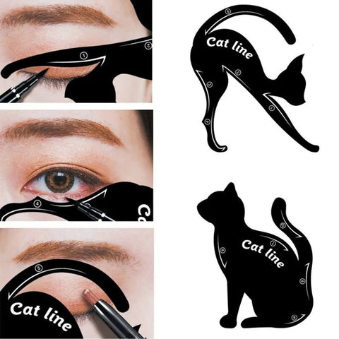 Cat Eye Makeup Tool - Eyeliner and Eyeshadow Stencil - Wow Store