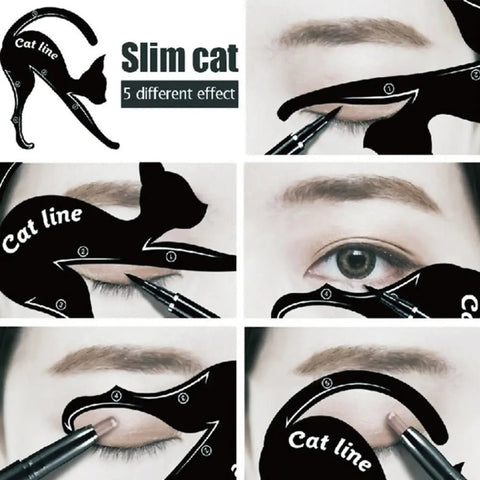 Cat Eye Makeup Tool - Eyeliner and Eyeshadow Stencil - Wow Store