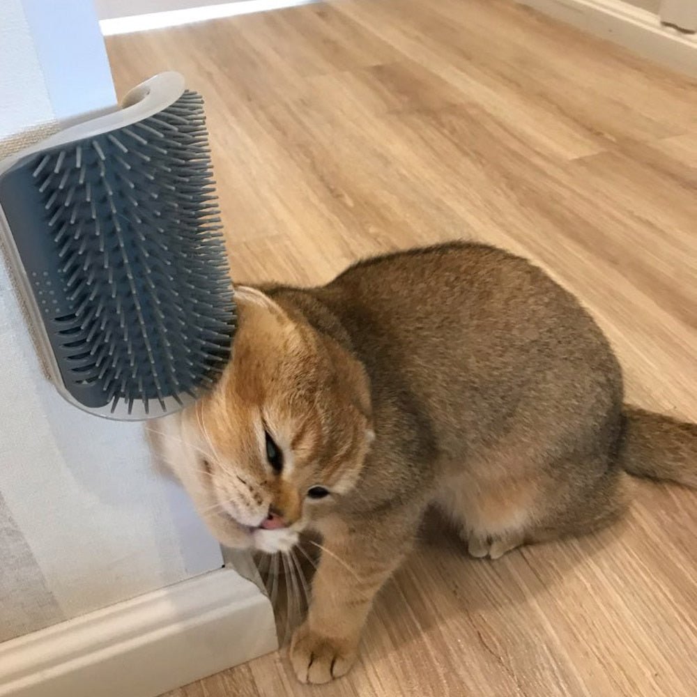 Cat Self Groomer Corner Brush - Wow Store
