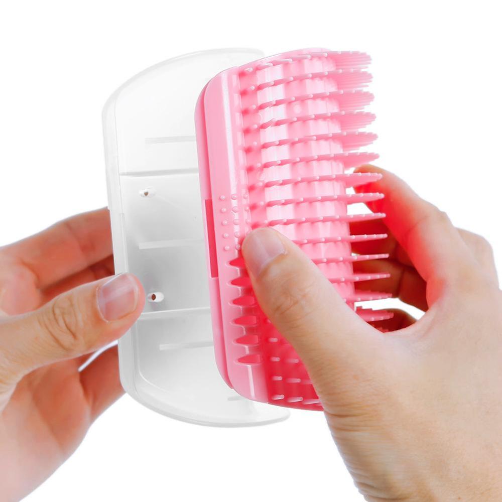 Cat Self Groomer Corner Brush - Wow Store