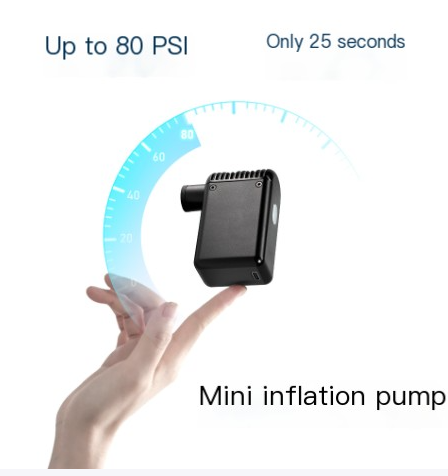 Portable High-Pressure Electric Bike Air Pump