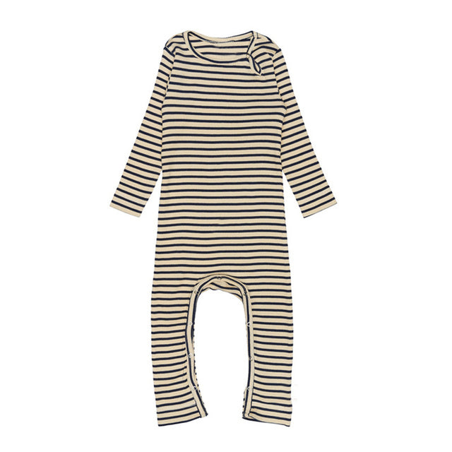 Organic Cotton Floral Baby Romper - Newborn