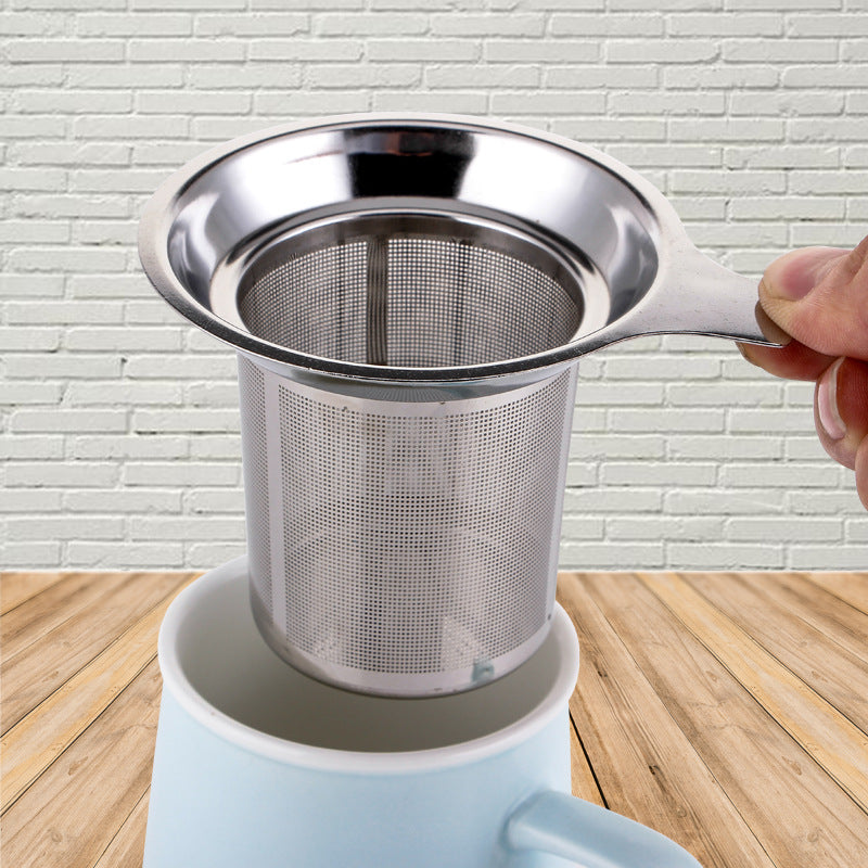 Premium Stainless Steel Tea & Coffee Filter Mesh Cup
