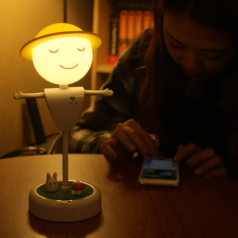 Scarecrow LED Night Light with USB Charging