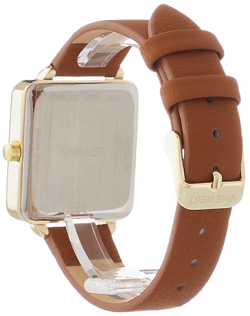 Women's Strap Watch Brown/Gold