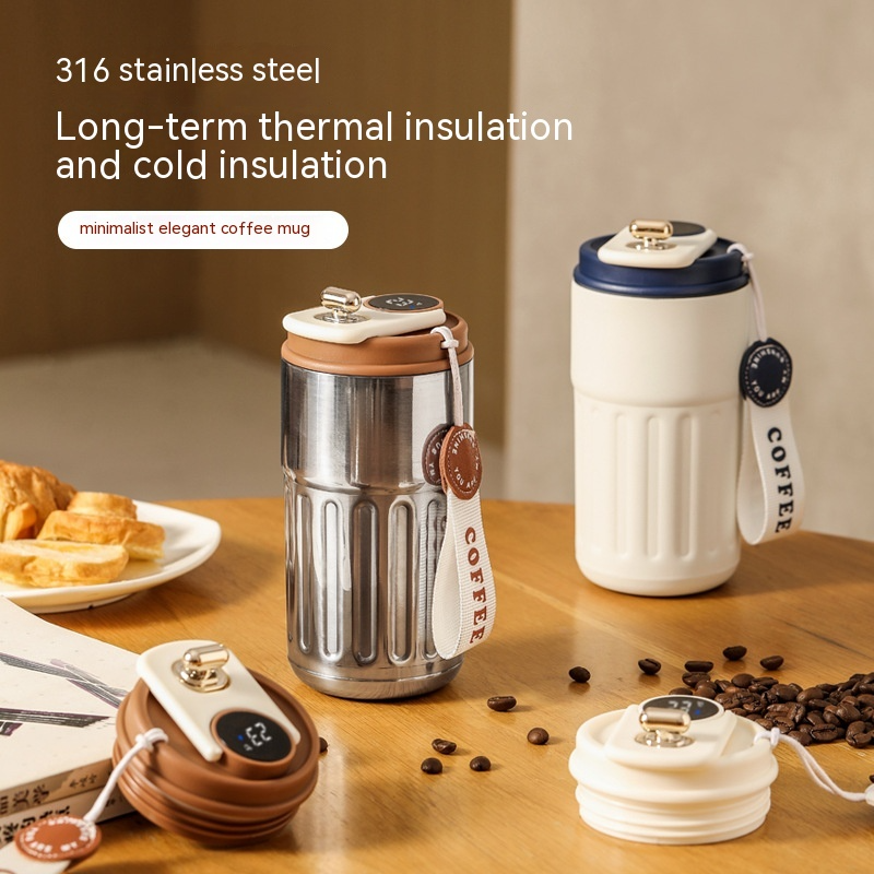 Smart Thermal Bottle with Digital Temperature Display