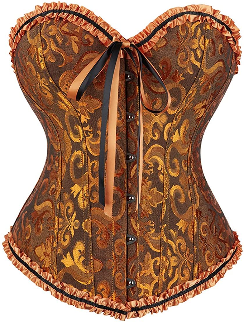 Overbust Corset Bustier Bodyshaper Top