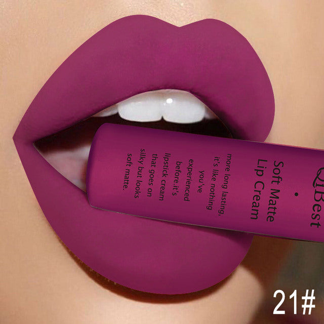Matte Liquid Lip Gloss - Long-Lasting Non-Fading Finish