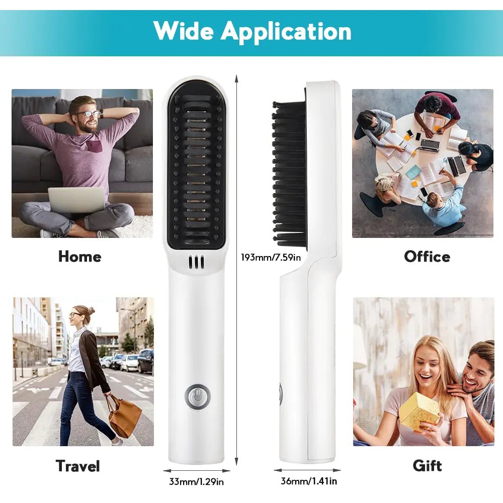 Ceramic Electric Hair Brush - Wow Store
