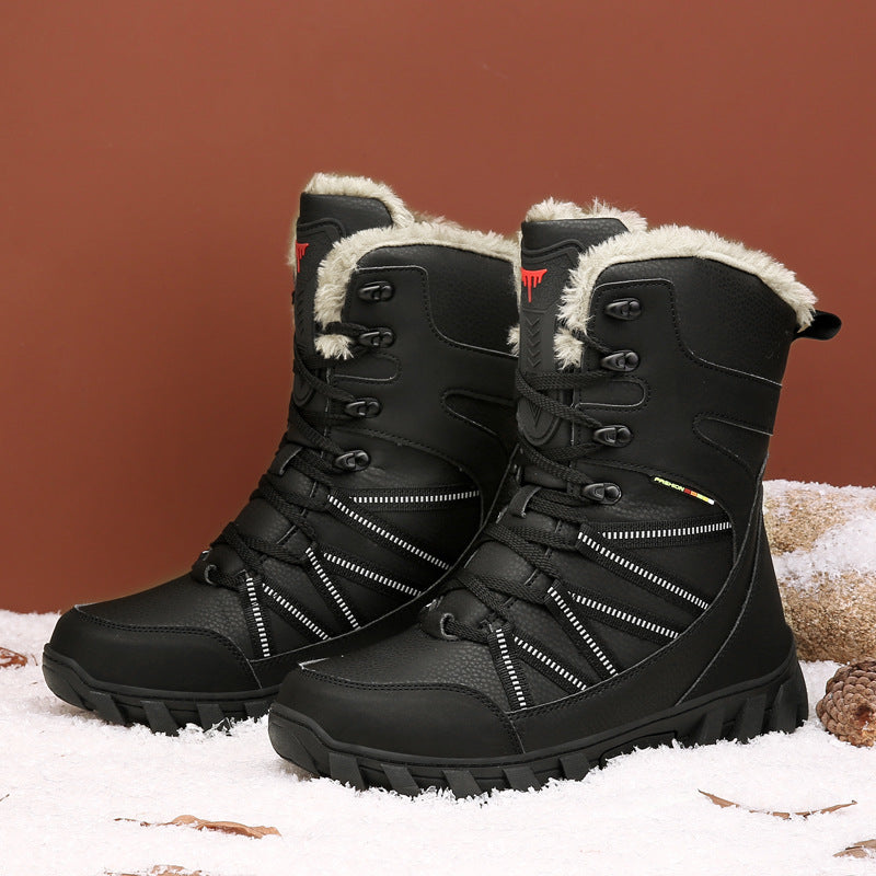 Men's Fleece-Lined High Winter Boots
