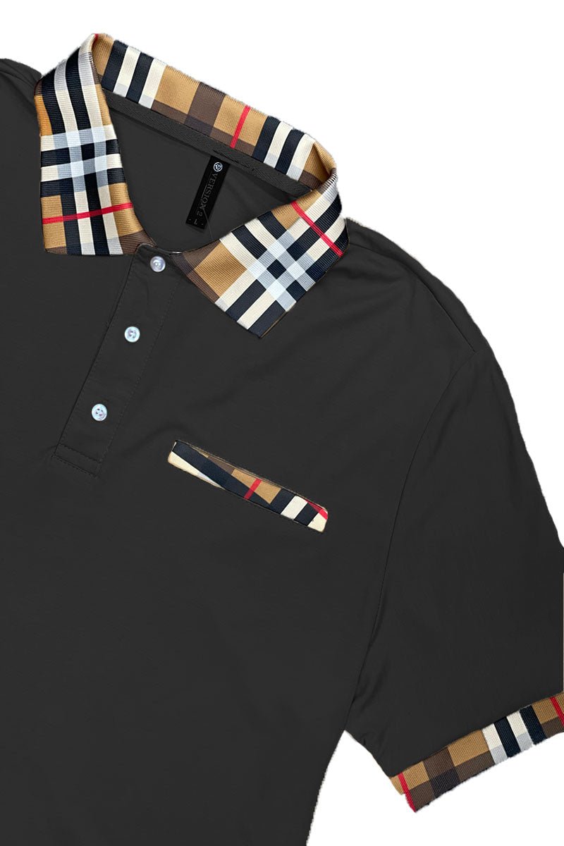 Checkered Polo and Pant Set - Wow Store