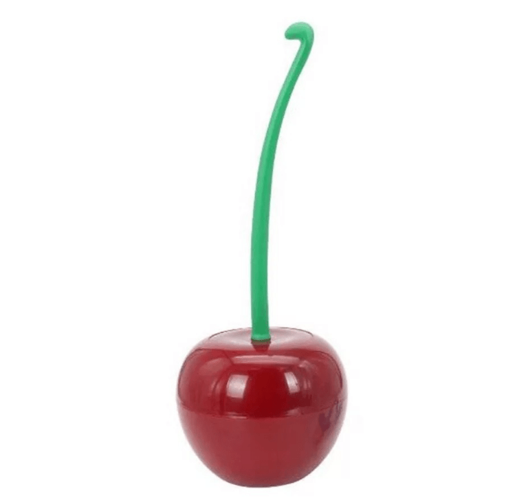 Cherry-Shaped Toilet Brush with Holder - WowStore.live
