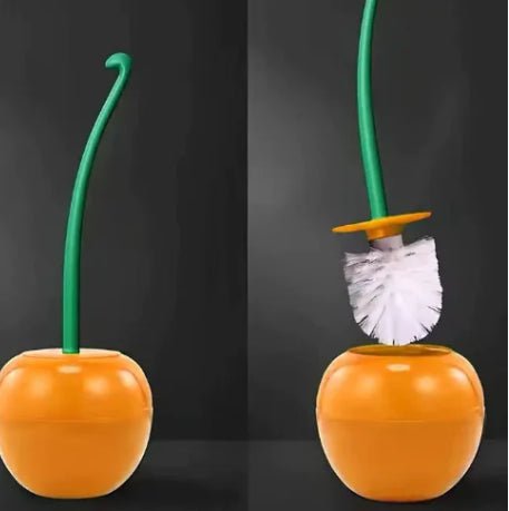 Cherry-Shaped Toilet Brush with Holder - WowStore.live