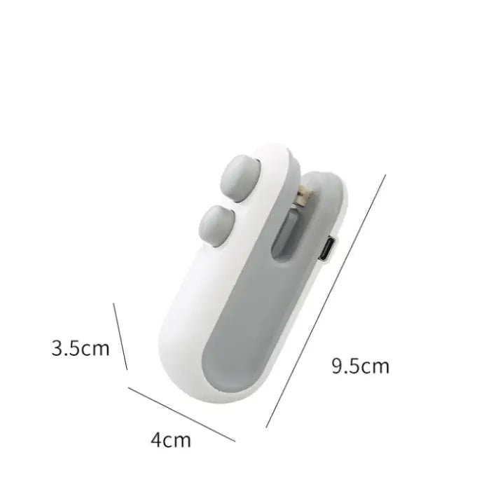 Chip Bag Sea Vacuum Sealing Portable Machine Handheld USB Rechargeable For Food Storage Clip Bag Kitchen Gadgets - Wow Store