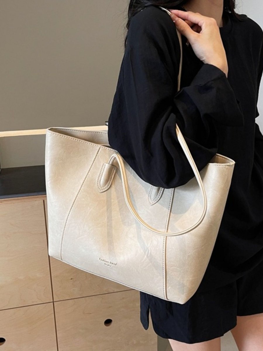 Classic Leather Tote Bag - Wow Store
