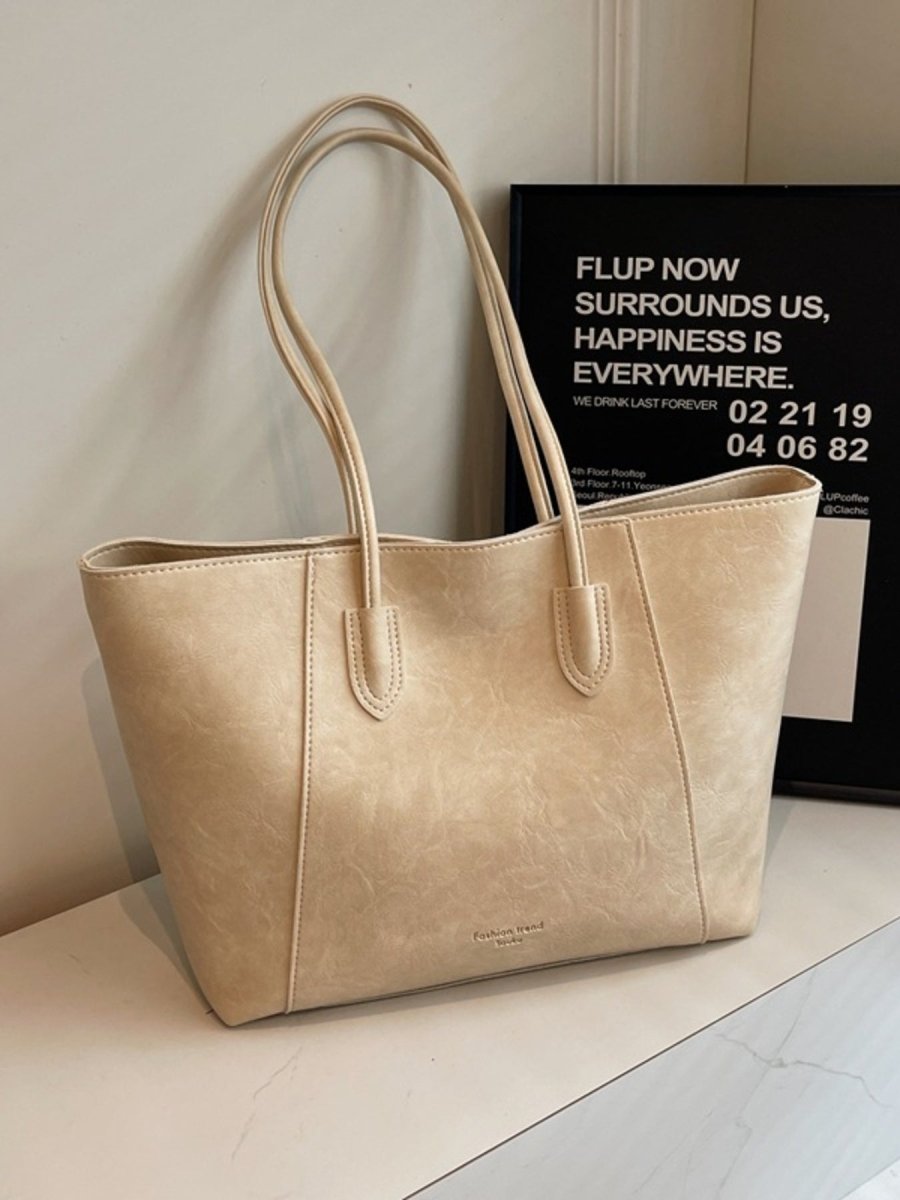 Classic Leather Tote Bag - Wow Store