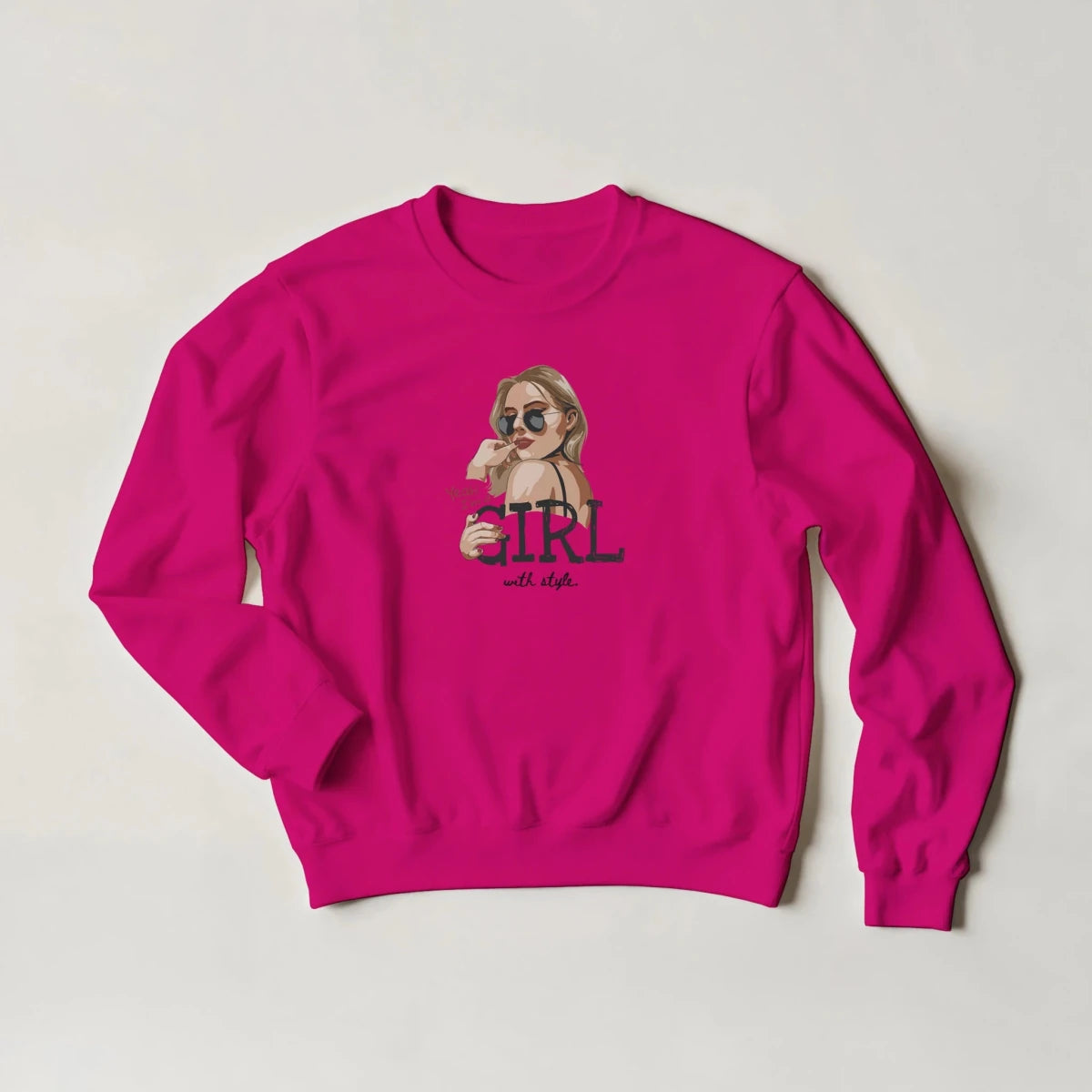 Classic Unisex Crewneck Sweatshirt | Gildan® 18000 White - Wow Store