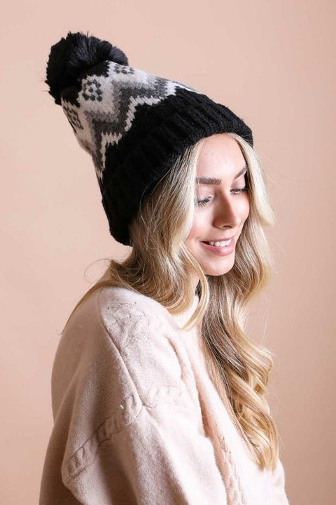 Classic Winter Pom Beanie - Wow Store