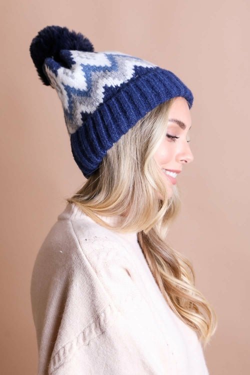 Classic Winter Pom Beanie - Wow Store