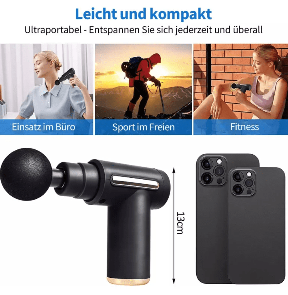 Compact Percussion Massage Gun - WowStore.live