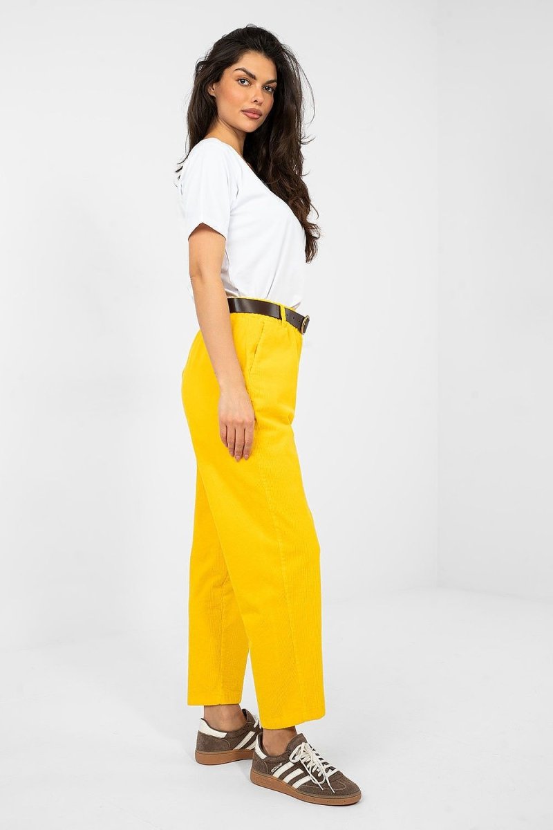 corduroy trousers model 224052 Italy Moda - WowStore.live