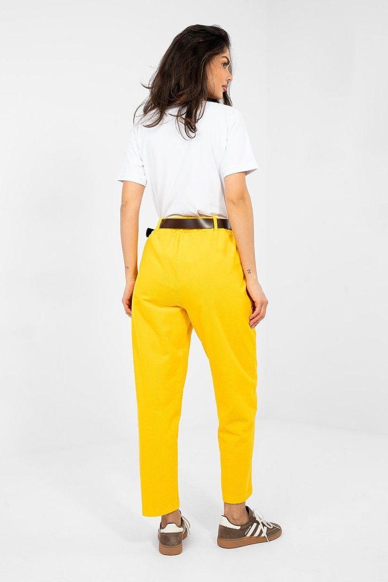 corduroy trousers model 224052 Italy Moda - WowStore.live