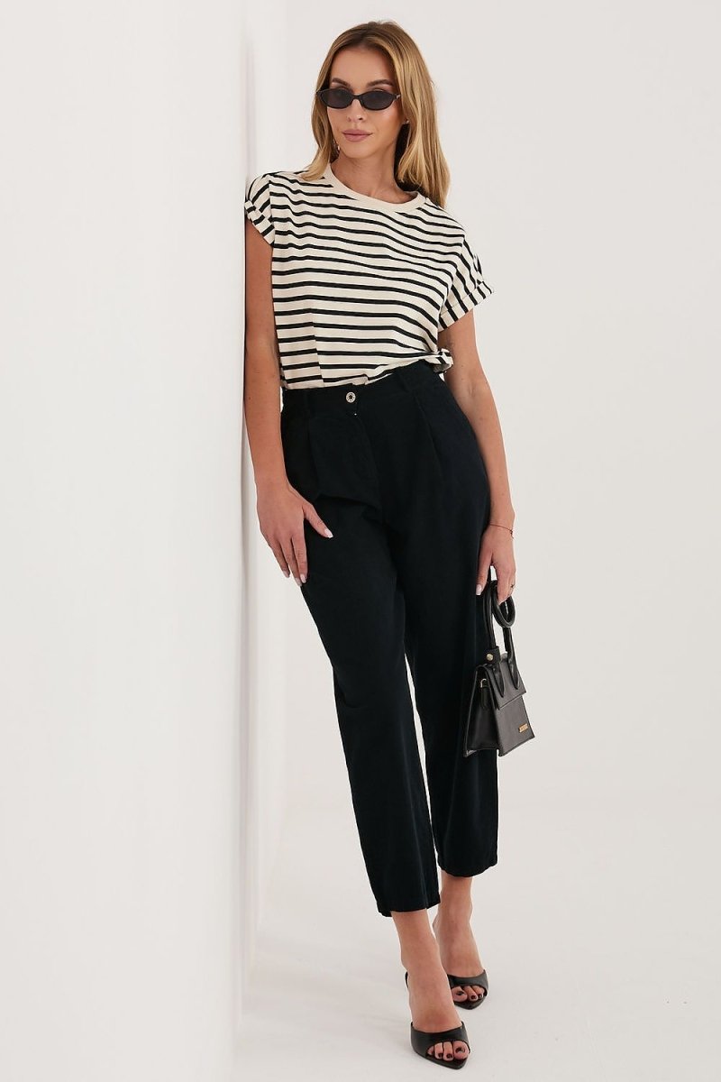 corduroy trousers model 228357 Rue Paris - WowStore.live