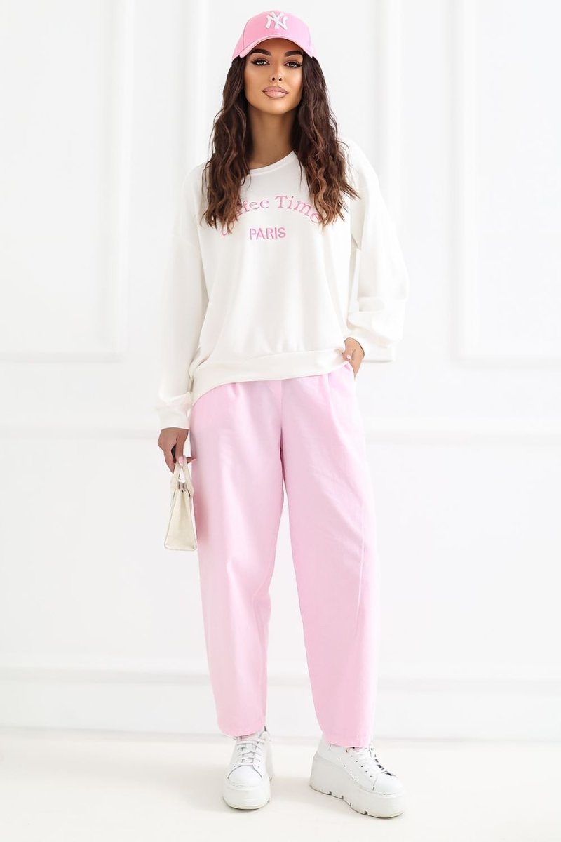 corduroy trousers model 228357 Rue Paris - WowStore.live