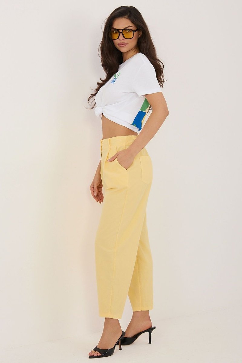 corduroy trousers model 228357 Rue Paris - WowStore.live