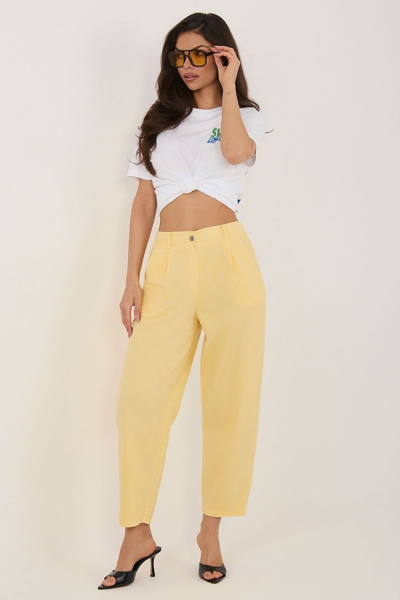 corduroy trousers model 228357 Rue Paris - WowStore.live