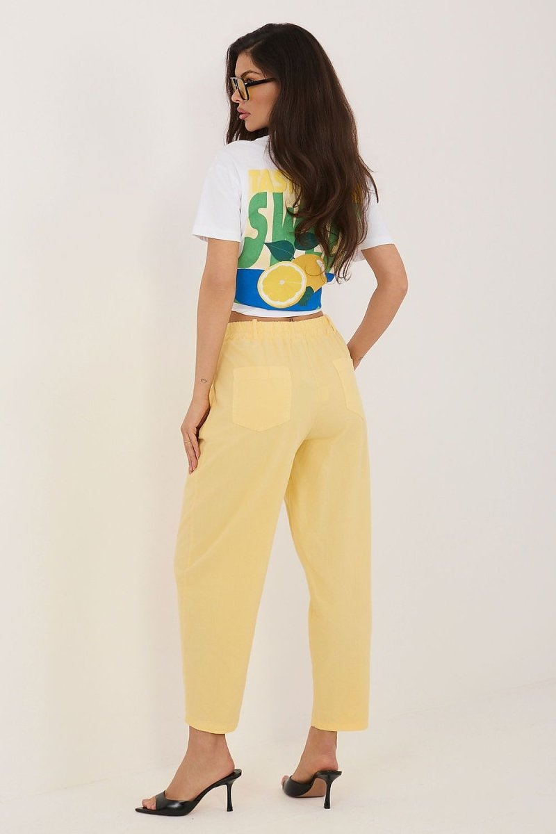 corduroy trousers model 228357 Rue Paris - WowStore.live
