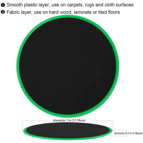 Core Exercise Sliders Set of 2 - Wow Store