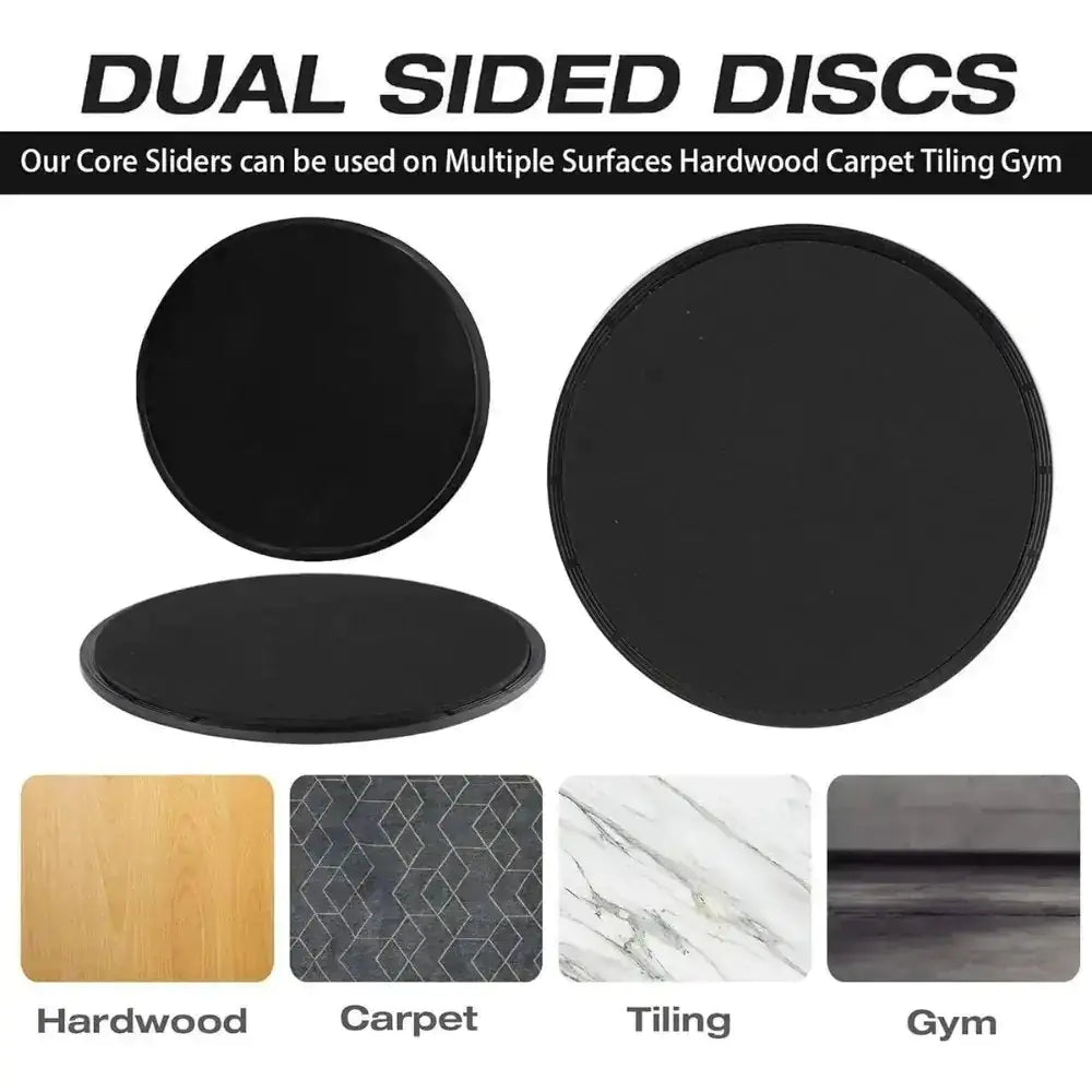 Core Exercise Sliders Set of 2 - Wow Store