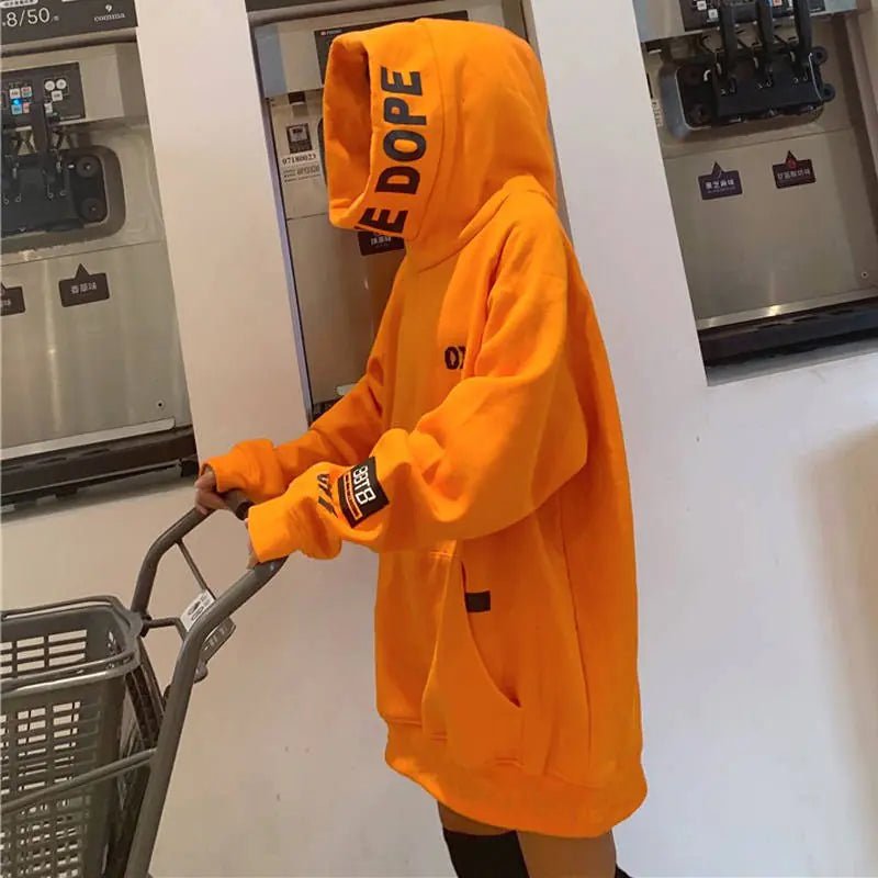 Couples' Orange High Neck Sweatshirt for Spring/Fall/Winter - Wow Store - Wow Store