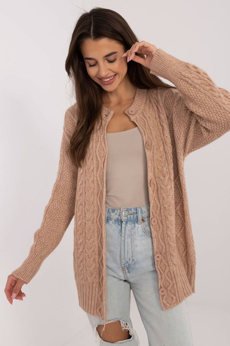 Cozy Knit Layering Cardigan - Model 199542 - Wow Store