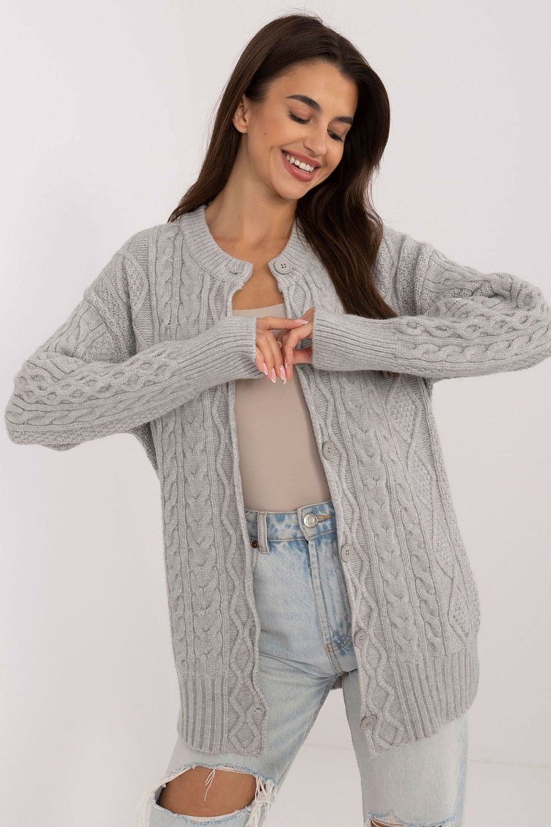Cozy Knit Layering Cardigan - Model 199542 - Wow Store
