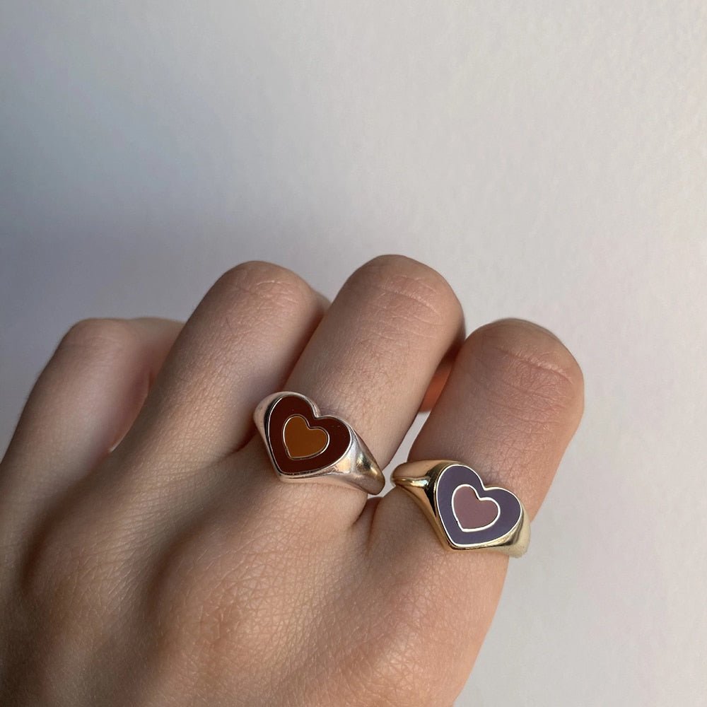 Creative Love Heart Ring - Wow Store