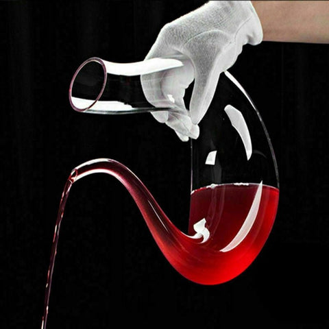 Crystal U - shaped 1500ml Wine Decanter - Wow Store